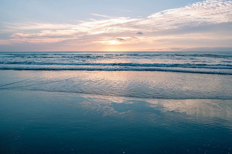 sea, sky, water, scenics - nature, cloud - sky, beauty in nature HD wallpaper