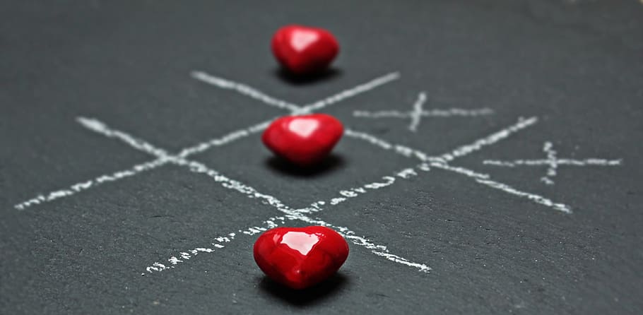 toe, tic, tac, game, sport, object, activity, red, close-up HD wallpaper