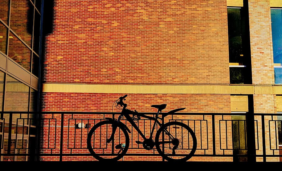 built structure, bicycle, architecture, transportation, building exterior HD wallpaper