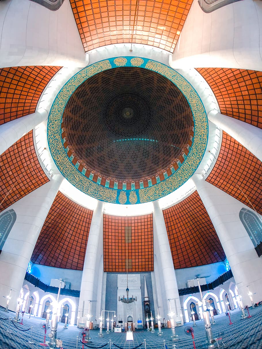 lookup, superfish, dome, architecture, geometry, muslim, islam HD wallpaper