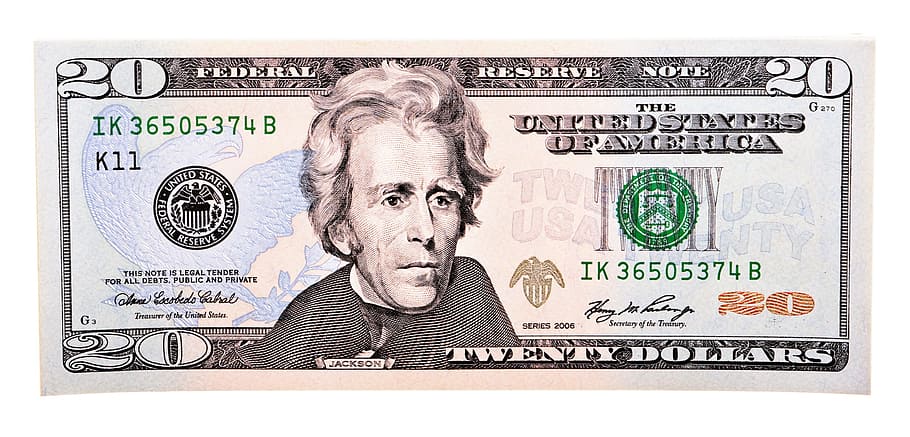 bill, dollar, us, white, bank, note, banking, cash, closeup, HD wallpaper