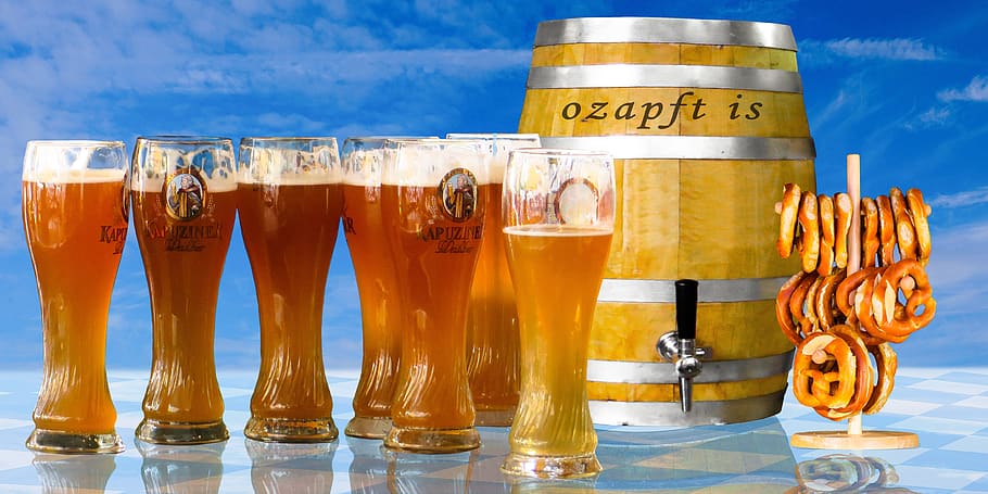 eat, drink, oktoberfest, dedication, celebrate, ozapft is, beer, HD wallpaper