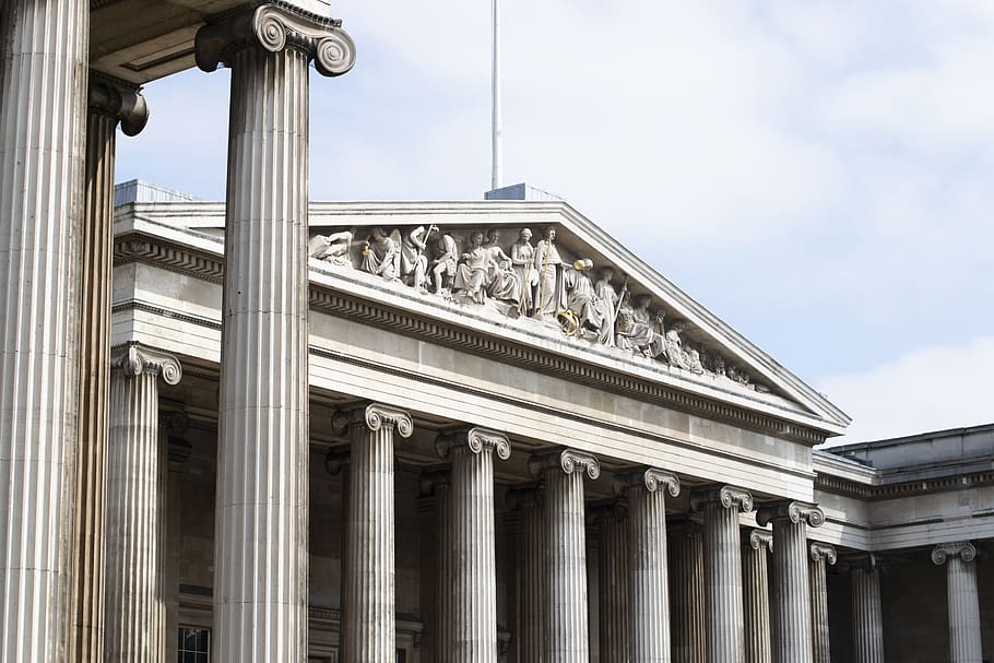 british museum, gods, acropolis, architecture, built structure