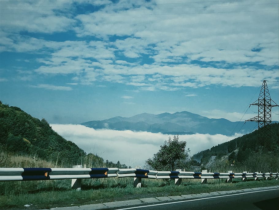 armenia, m4, mountain, transportation, sky, cloud - sky, beauty in nature HD wallpaper