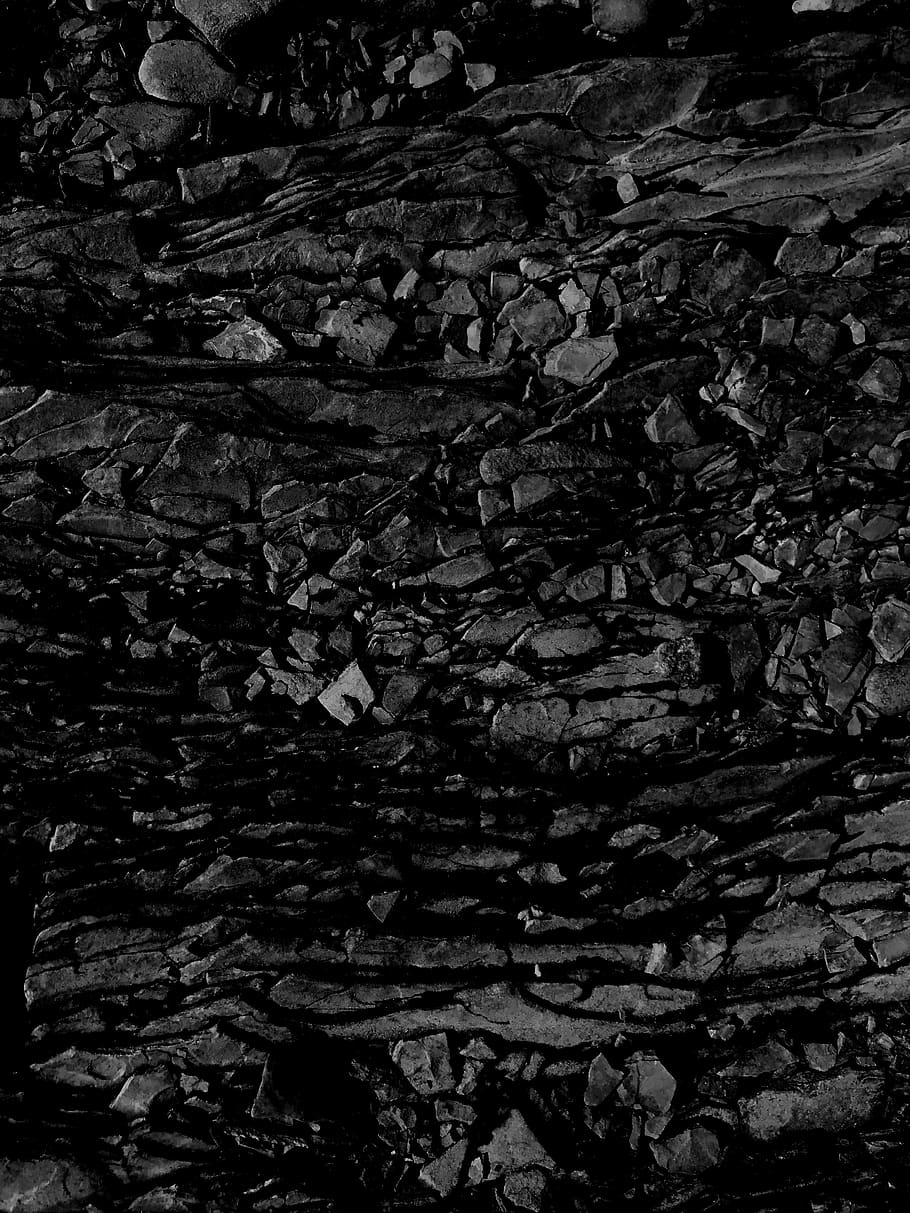 canada, quebec, black, pattern, texture, rock, full frame, backgrounds, HD wallpaper