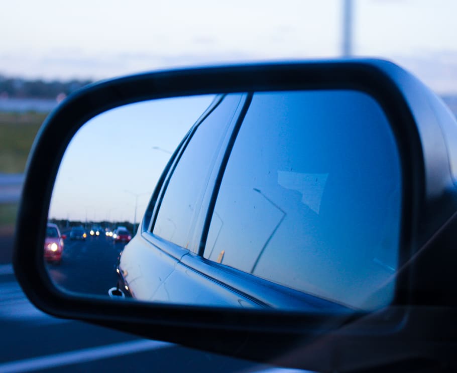 Android car mirror. Синее зеркало.