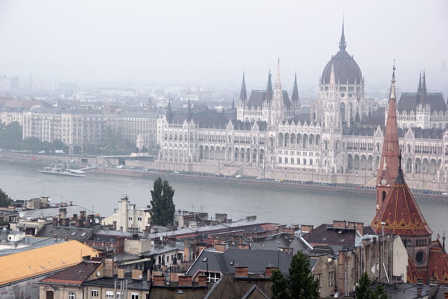 budapest, travel, east, parliament, tourism, hungarian, riverside, HD wallpaper