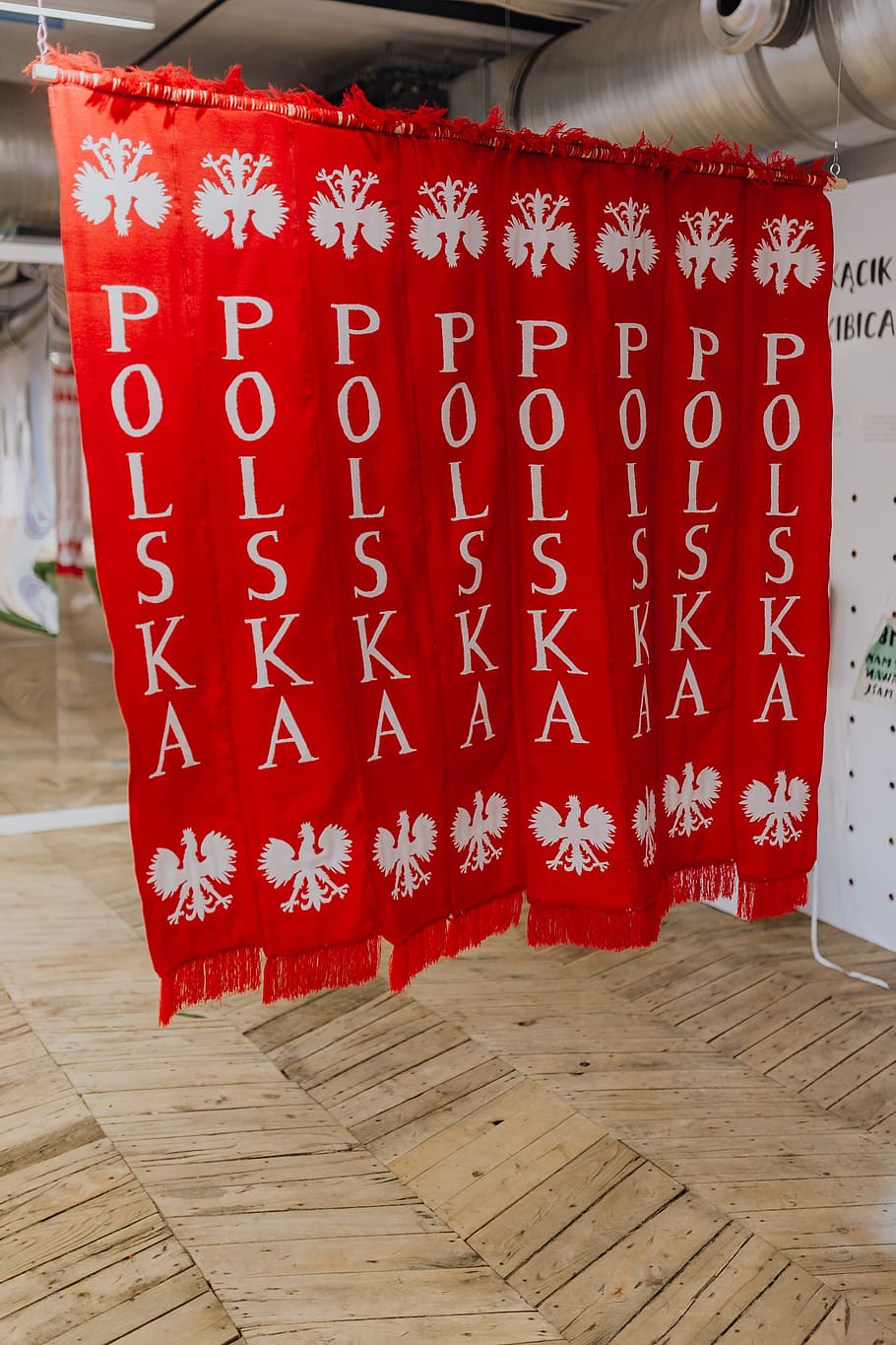 Polish sport fans scarves, Poland, ŁDF, lodz design festival, HD wallpaper