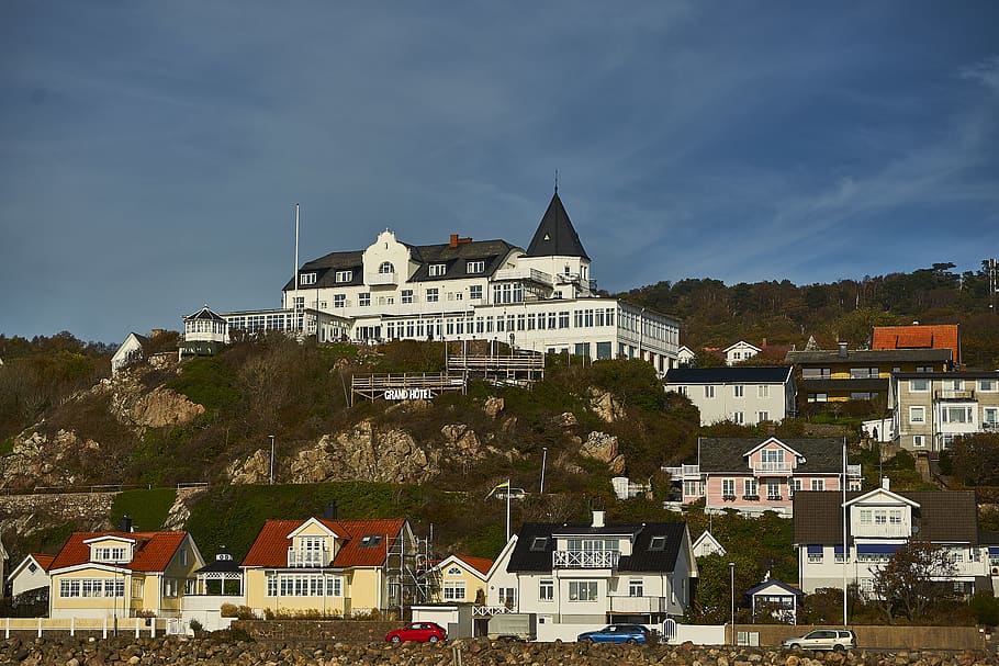 sweden, mölle, building exterior, architecture, built structure HD wallpaper