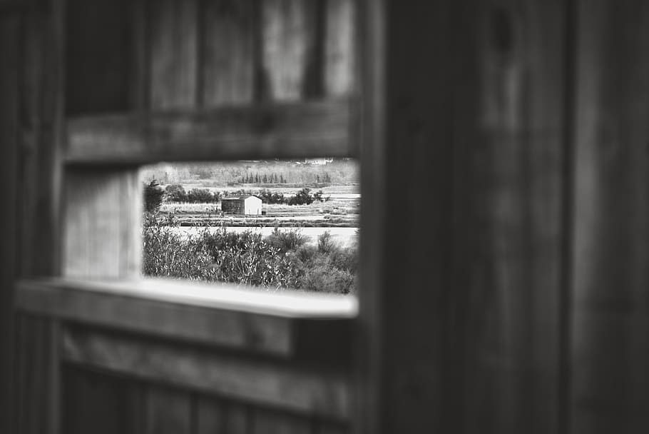 brown wooden window, nature, outdoors, home decor, countryside HD wallpaper