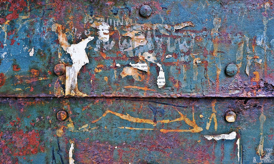rust, wall, rug, art, painting, graffiti, mural, brick, prison HD wallpaper