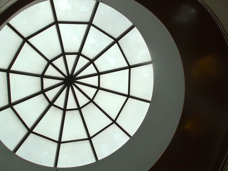 nys, abstract, artfromperry, circles, triangles, skylight, windows HD wallpaper
