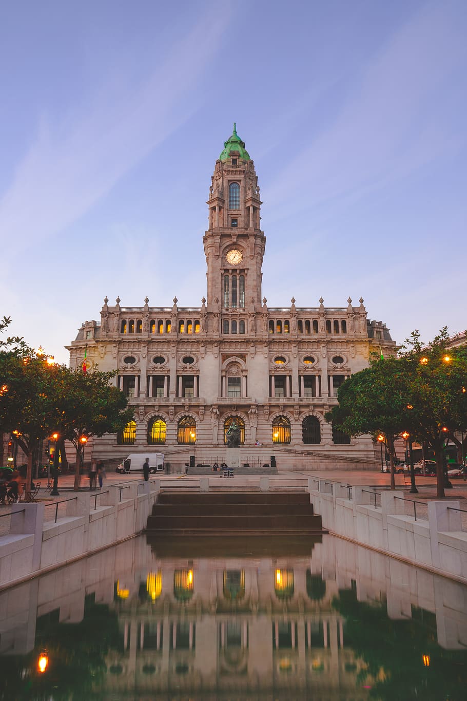 architecture, city, building, tower, clock tower, portugal HD wallpaper