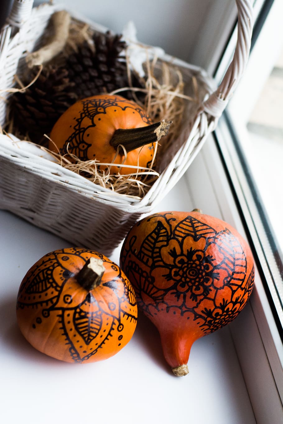 pumpkin, food and drink, egg, indoors, easter, no people, container HD wallpaper