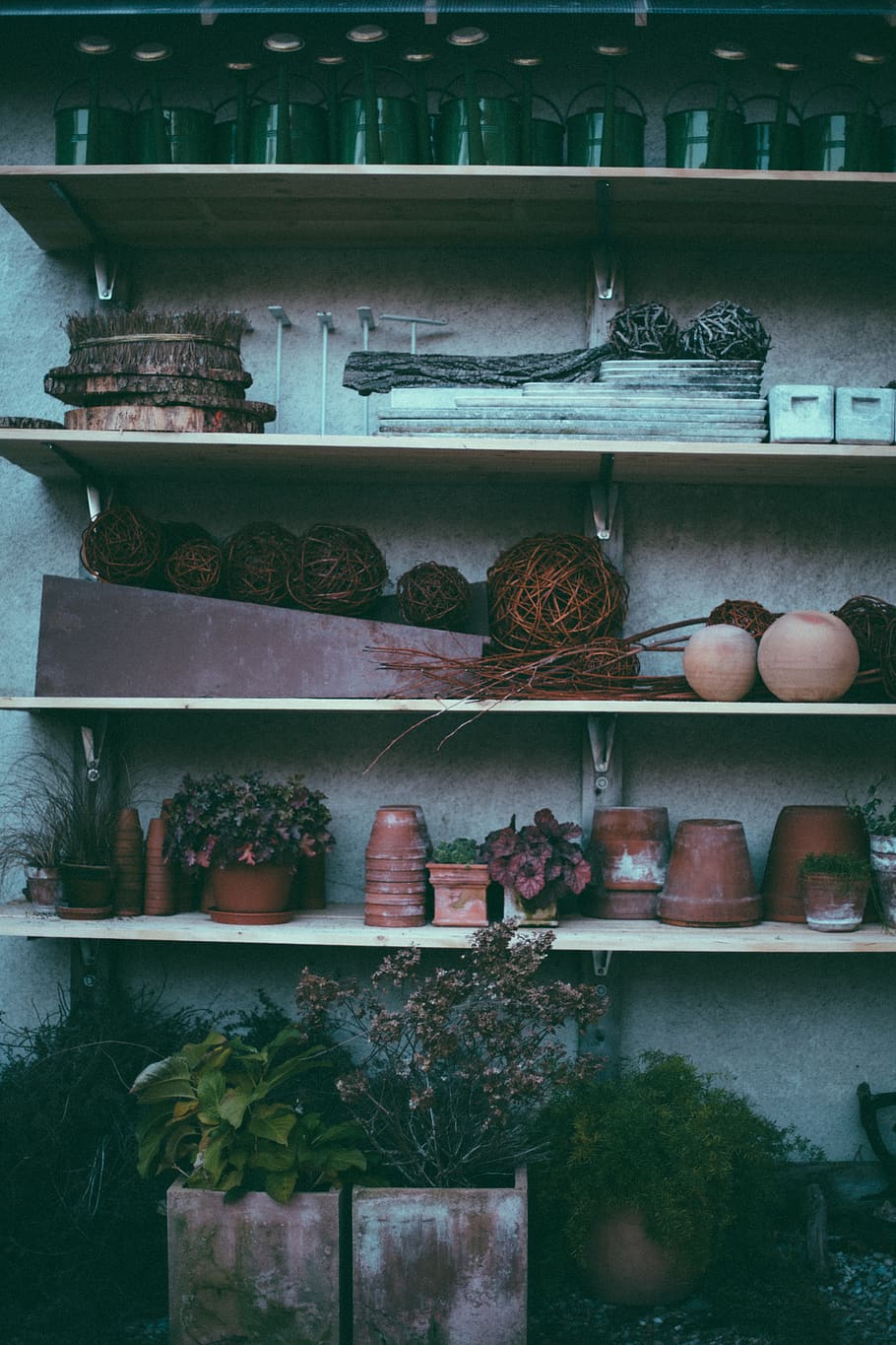 assorted-color containers, shelf, shelves, no people, arrangement HD wallpaper