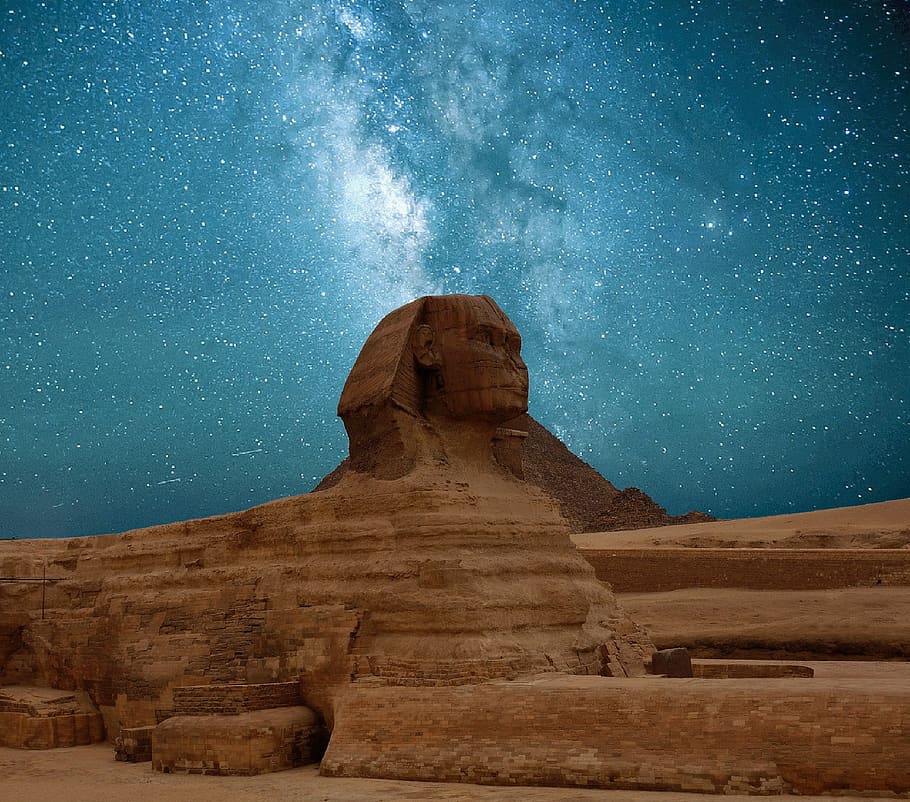 Brown Rock Formation, ancient, architecture, art, cosmos, dark HD wallpaper