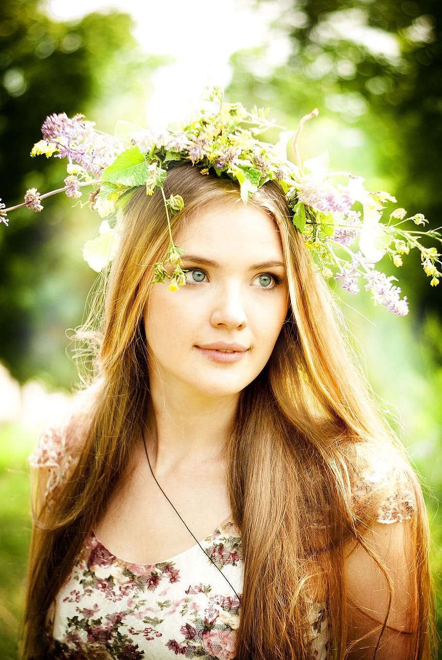spring, nature, flowers, trees, white, park, living nature HD wallpaper