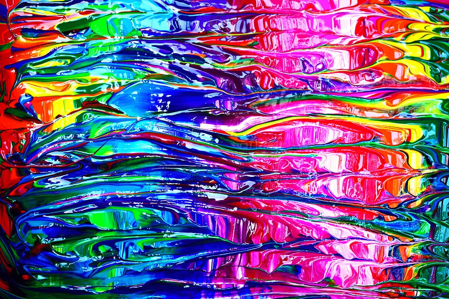 Multicolored Abstract Illustration, art, artistic, arts and crafts