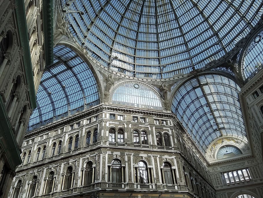 opera, naples, gallery, italy, built structure, architecture HD wallpaper