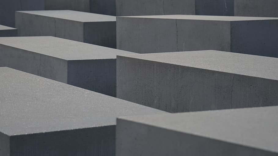 concrete, gray, mud, floor, ground, triangle, foam, hole, steel HD wallpaper