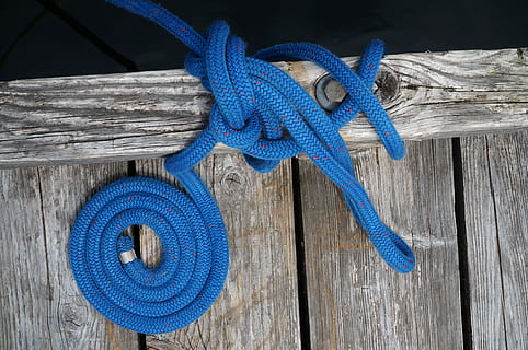 blue, line, cord, pier, wood, coil, backdrop, design, texture HD wallpaper