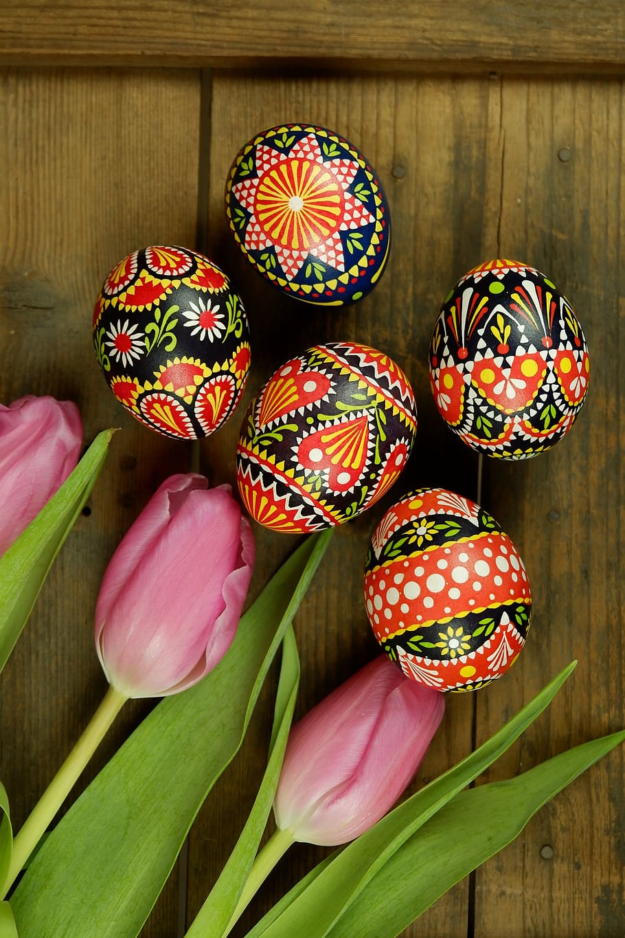 sorbian easter eggs, spring, spring decoration, bossi technology HD wallpaper