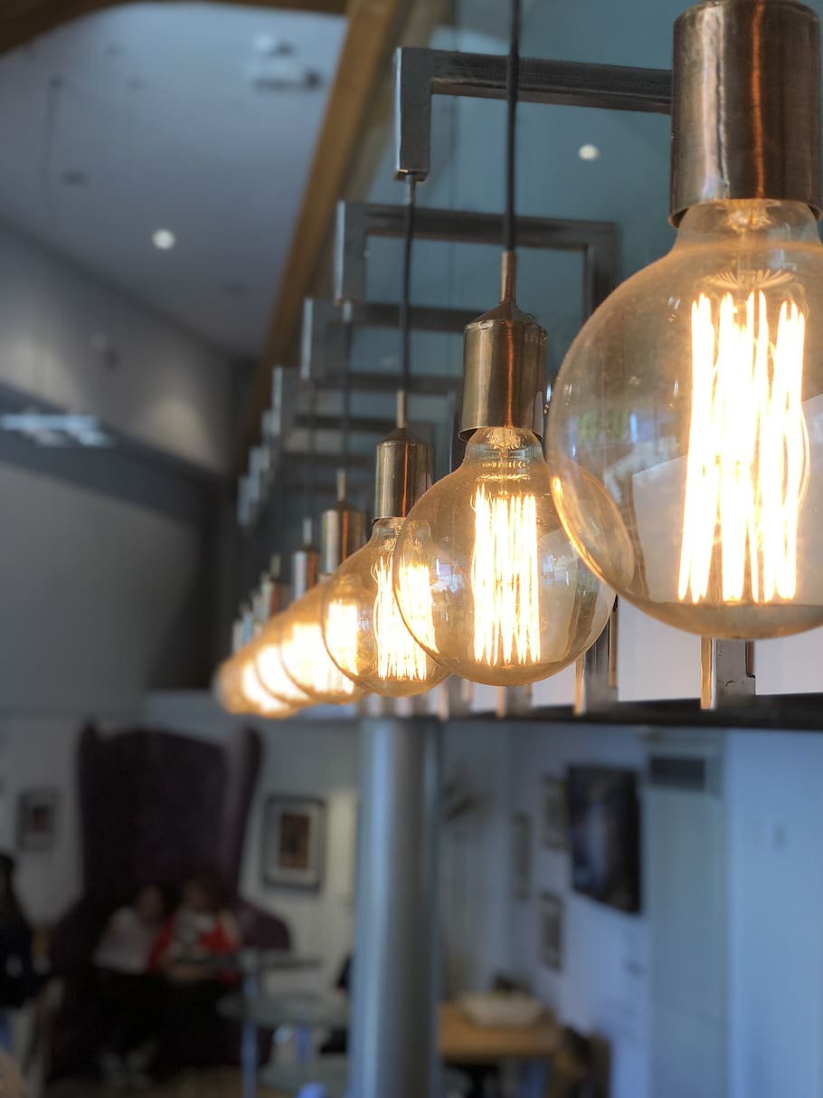lights, lighting equipment, illuminated, indoors, electricity HD wallpaper