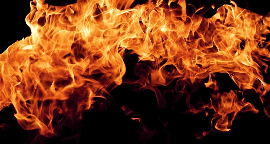 HD wallpaper: fire, flame, grill, pattern, fuel, power, temperature, light  | Wallpaper Flare