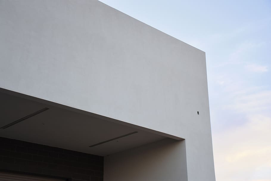 architecture, building, minimal, geometric, brick, built structure HD wallpaper