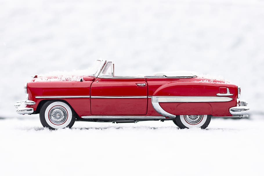 red convertible coupe, car, vehicle, automobile, transportation HD wallpaper