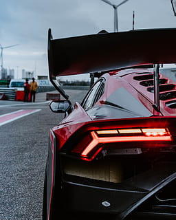 red Lamborghini Veneno, transportation, mode of transportation HD wallpaper
