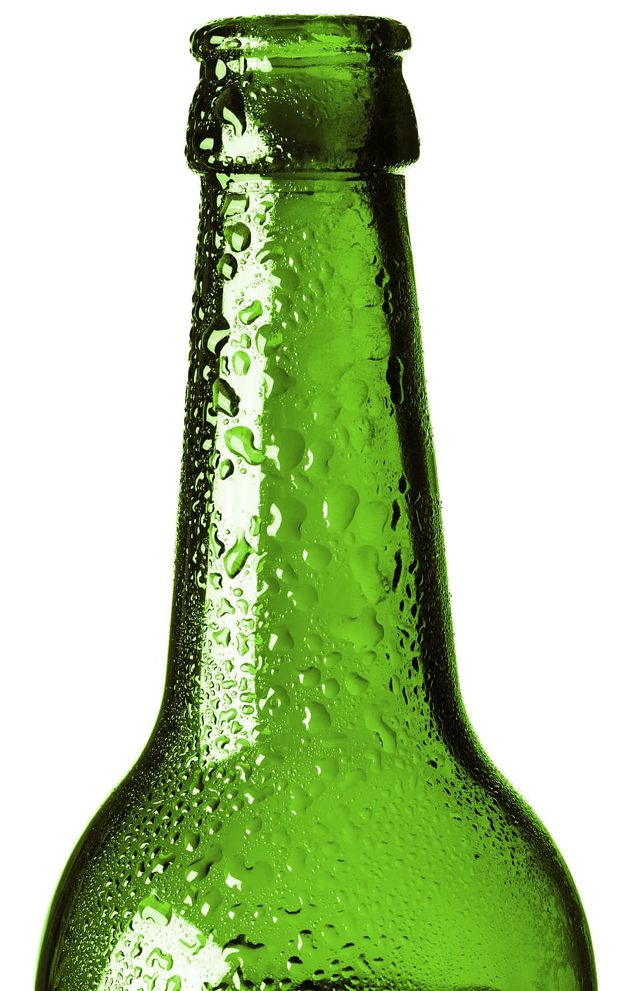 green, water, soda, glass, closeup, isolated, wet, cold, clear, HD wallpaper