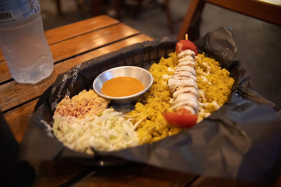 food, kebab, chicken, bbq, tasty, barbecue, food and drink HD wallpaper