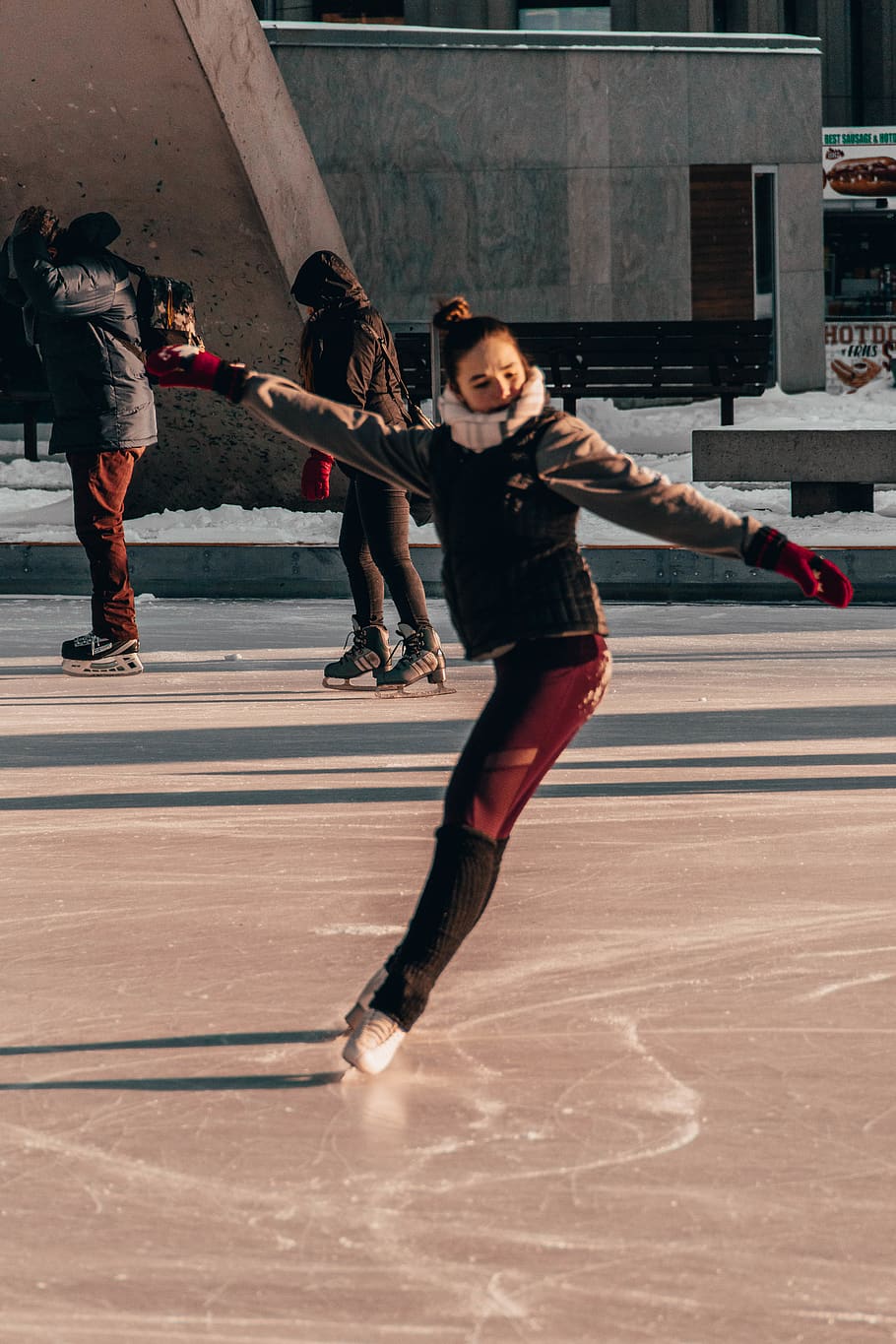 HD wallpaper: human, person, sport, sports, skating, ice skating, rink ...