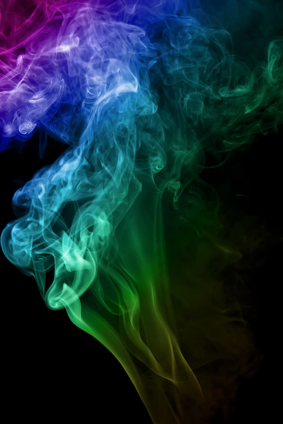 abstract, aroma, aromatherapy, background, color, smell, smoke HD wallpaper
