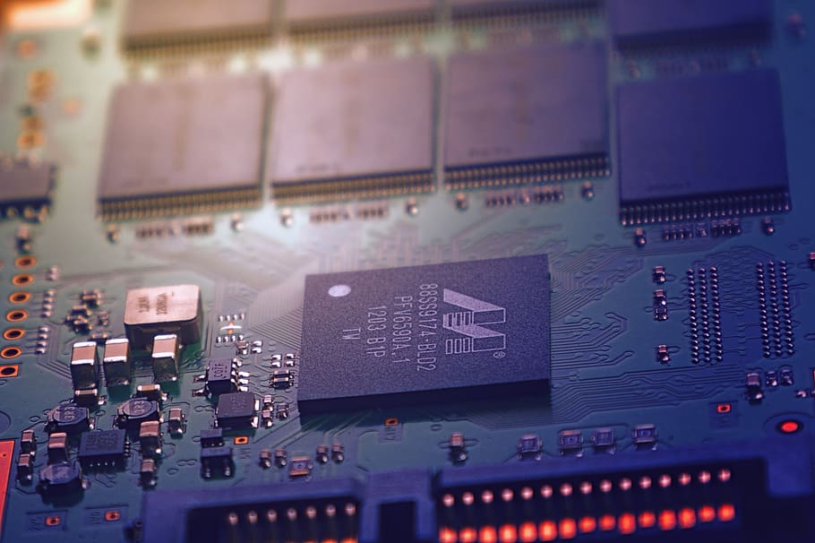 technology, industry, big data, cpu, board, intelligence, future HD wallpaper