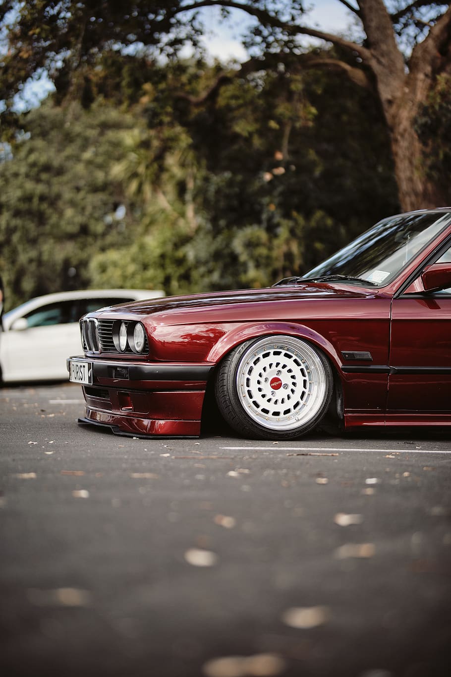 maroon car, motor vehicle, mode of transportation, land vehicle HD wallpaper