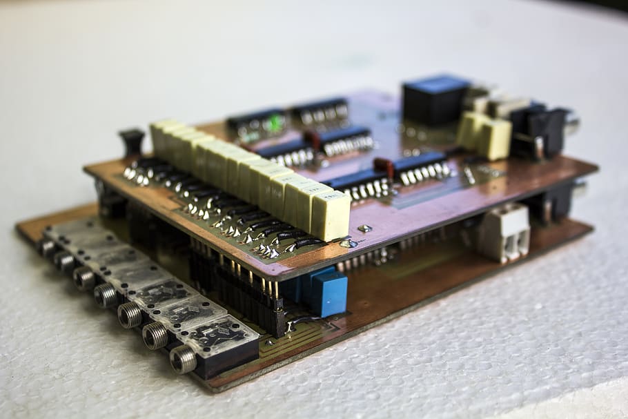 home automation, tab, electronics, chip, circuits, computer HD wallpaper