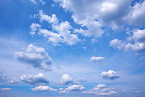 air, atmosphere, background, beautiful, blue, blue-sky, bright HD wallpaper