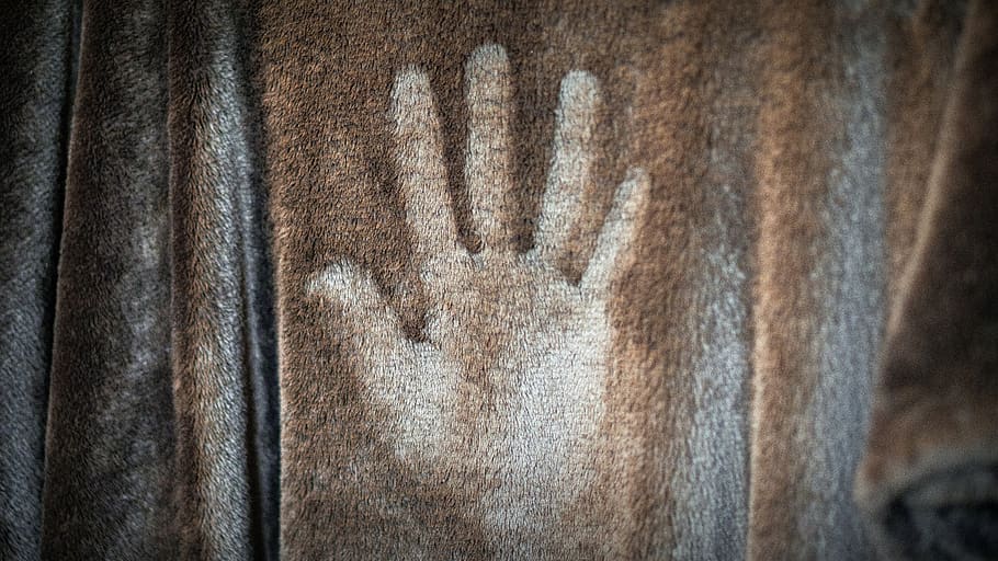 texture, footprint, textile material, blanket, identity, pattern HD wallpaper