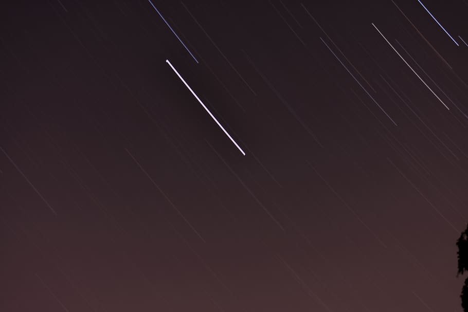 star trails, night, full frame, no people, sky, backgrounds HD wallpaper