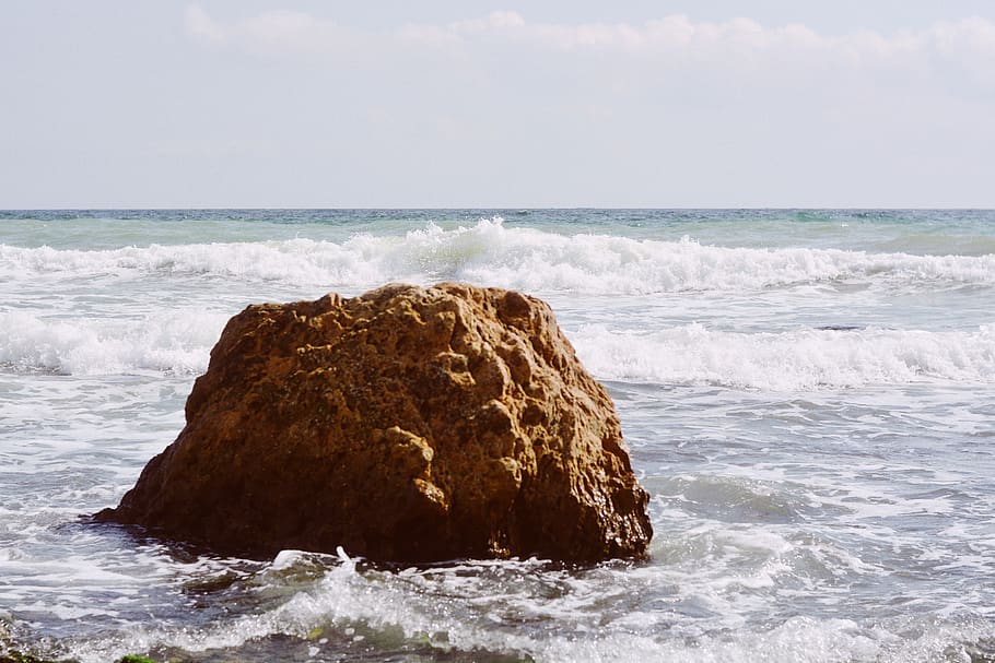 sea, water, waves, background, wallpaper, landscape, vsco, nature HD wallpaper