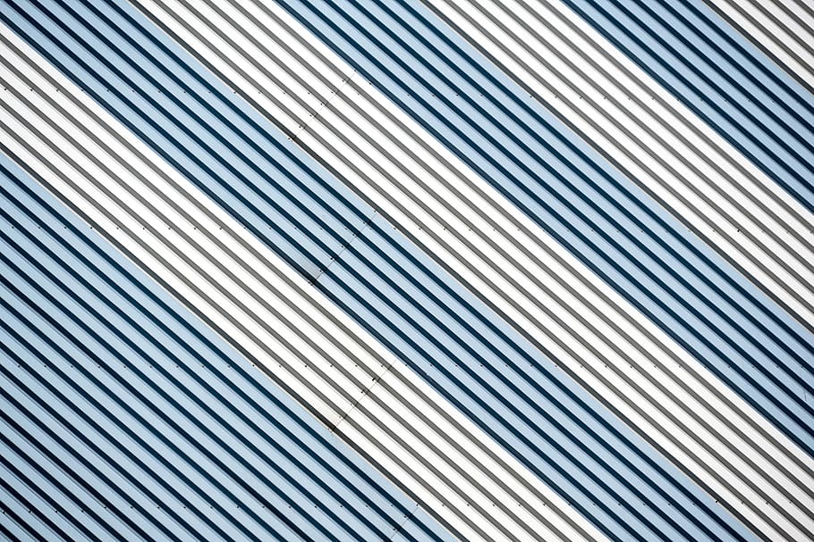 Gray and White Lines Illustration, art, design, diagonal, metallic HD wallpaper