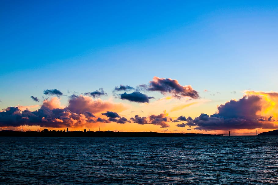 united states, berkeley, berkeley marina, sky, scenics - nature HD wallpaper