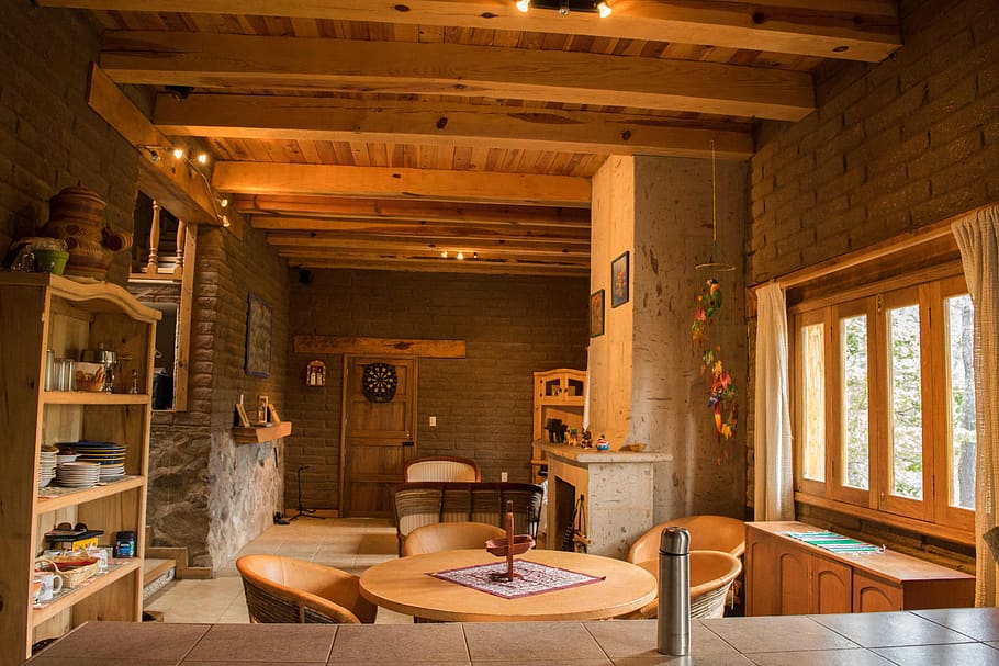 mexico, tapalpa, table, domestic room, indoors, architecture HD wallpaper