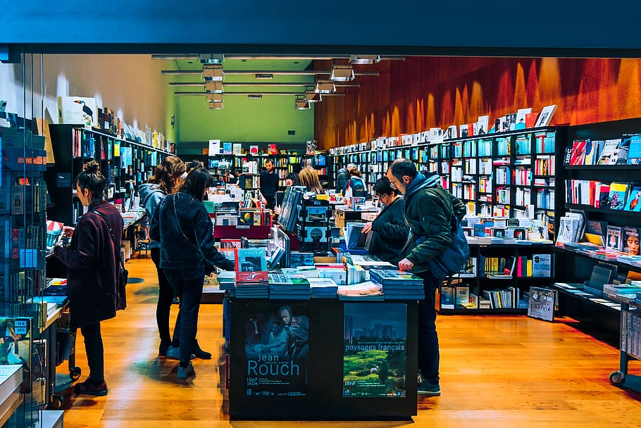 library, portraits, students, learn, real people, men, group of people HD wallpaper
