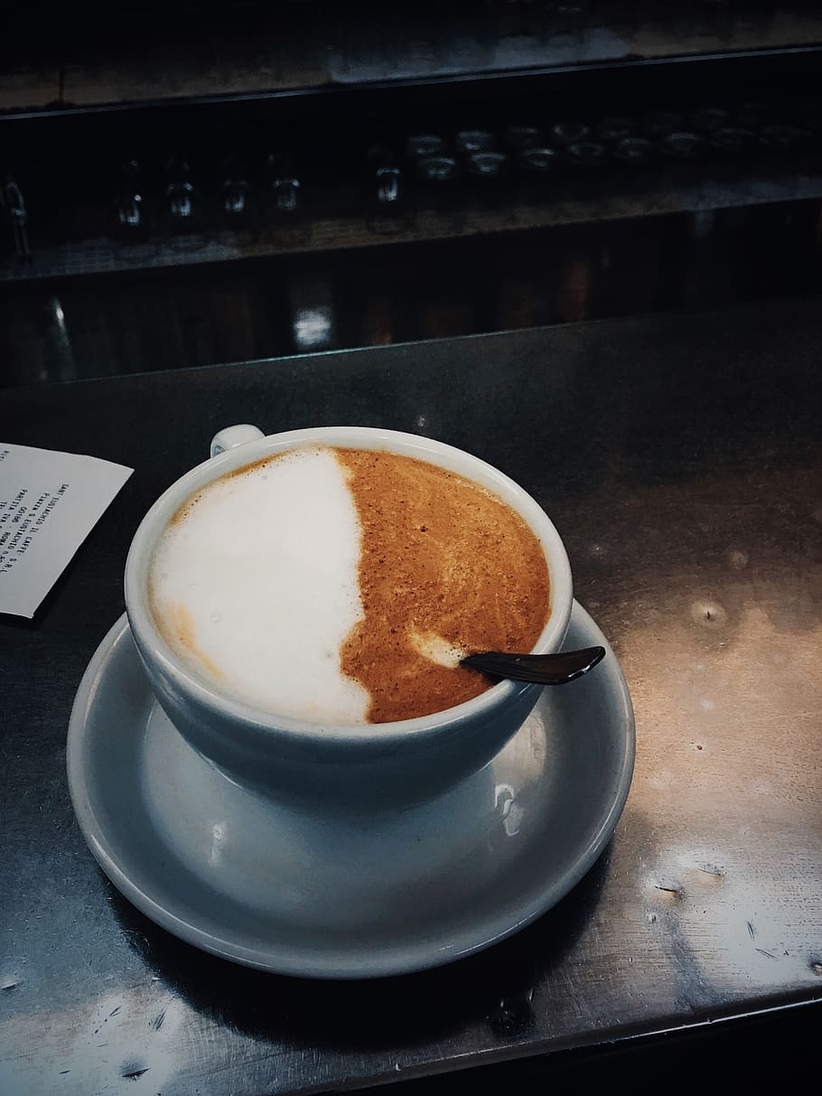 coffee, coffee - drink, coffee cup, food and drink, refreshment HD wallpaper