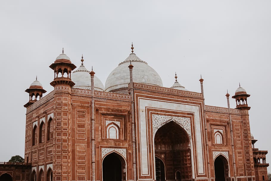 india, agra, building, architecture, built structure, building exterior HD wallpaper