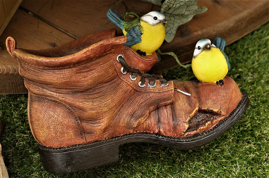 birds, ornament, plastic, ceramic, garden, garden ornament HD wallpaper
