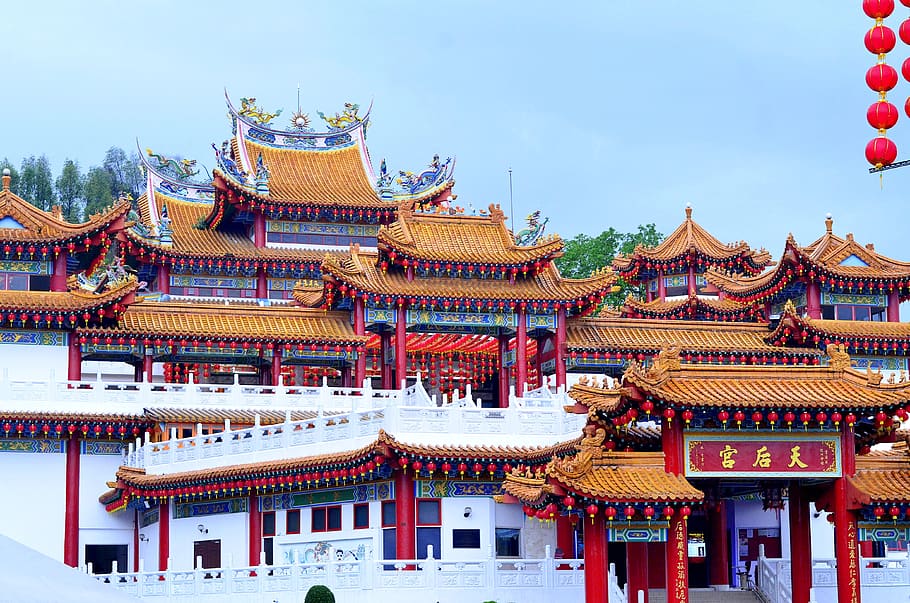 architecture, building, housing, monastery, temple, shrine HD wallpaper